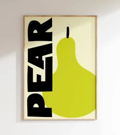 Inoui affiches Affiche A3 Pear - Inouï Affiches