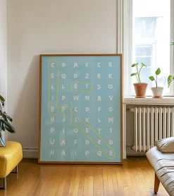 Soleil Mojito Affiche 30x40 Célib et fière -