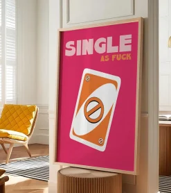 Soleil Mojito Affiche 30x40 Single as fuck -