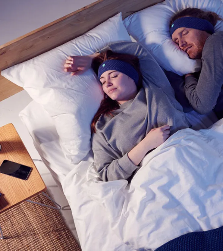 Mydodow Bandeau de sommeil bluetooth et relaxation Hoomband