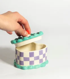 DOIY Boite de rangement - Cake coeur