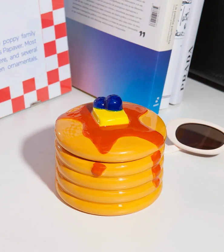 DOIY Boite de rangement pancake