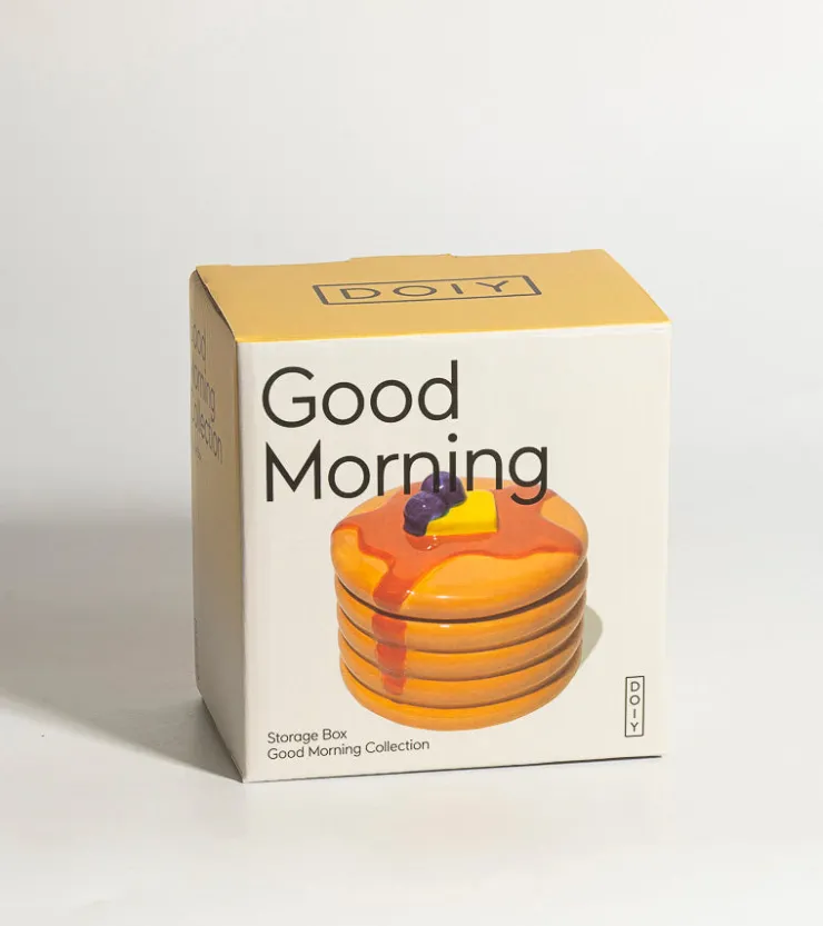 DOIY Boite de rangement pancake