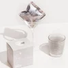 Art of sucre Bombes à paillettes argentées pour cocktails