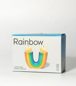 DOIY Bougeoir arc-en-ciel