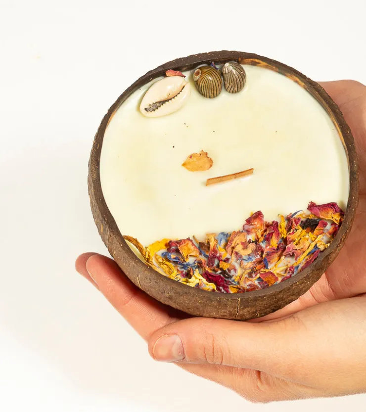 Surfing Road Bougie noix de coco