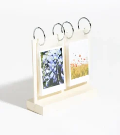 L'expressionist Cadre photo en bois à feuilleter pour Instax