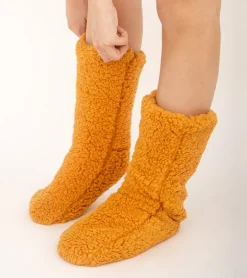 L'expressionist Chaussettes cocooning en moumoute