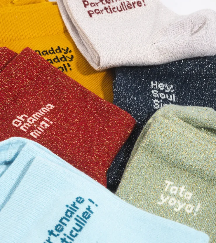 L'expressionist Chaussettes Mamma mia