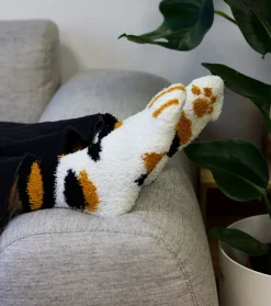 L'avant gardiste Chaussettes moumoute chat