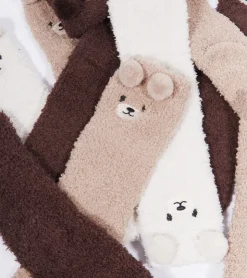 L'avant gardiste Chaussettes ourson en moumoute