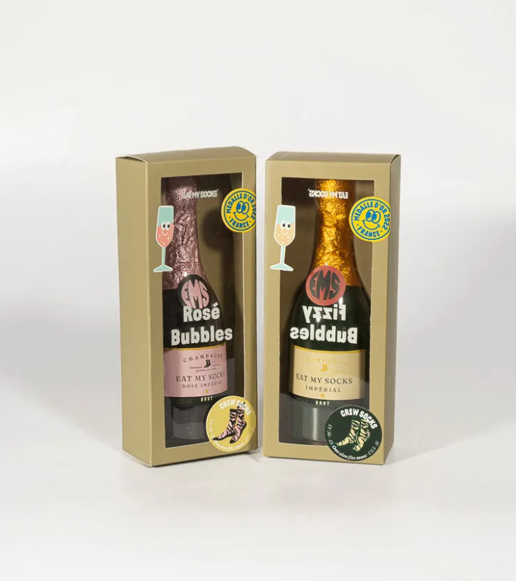 DOIY Chaussettes Rosé Bubbles