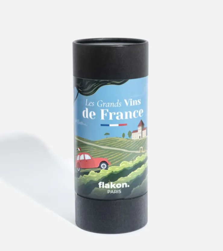 Flakon Coffret d'oenologie - Les vins de france