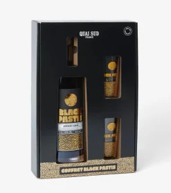 Quai Sud Coffret Pastis noir & verres