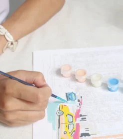 La petite épicerie Coffret peinture au numéro