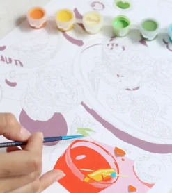 La petite épicerie Coffret peinture au numéro