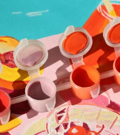 La petite épicerie Coffret peinture au numéro