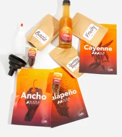 Craftly Coffret pour faire votre propre sauce piquante