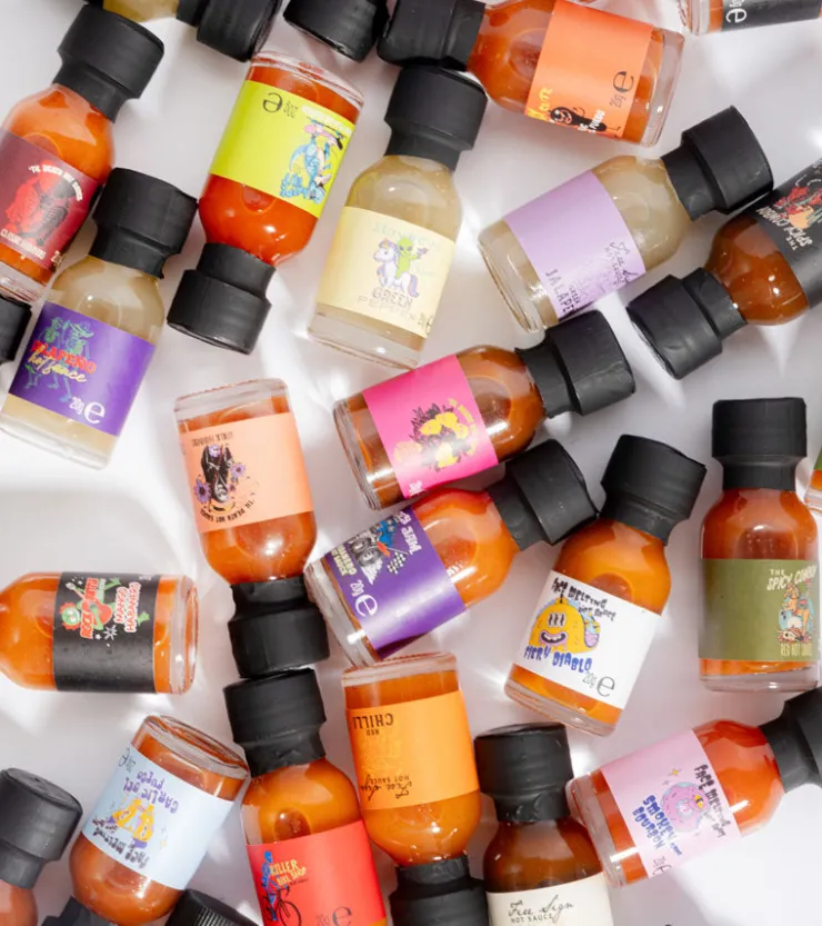 Modern Collection de 30 sauces piquantes