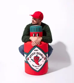 OMY Coussin gonflable - Spicy diablo