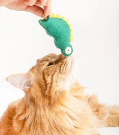 Ware of the dog Dino en laine pour chats
