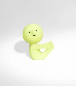 Baby watch Figurine fluorescente Smiski - série Yoga