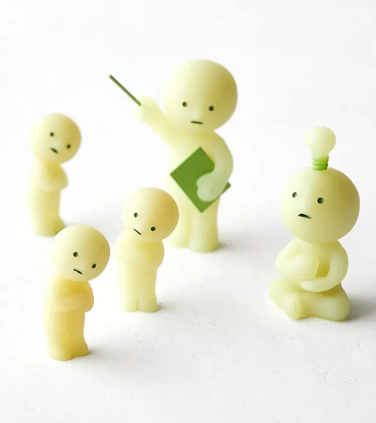 Baby watch Figurine fluorescente Smiski - série Work