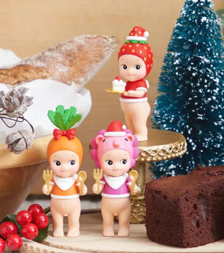 Baby watch Figurine Sonny angel - Série Christmas Dinner