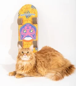 suck uk Griffoir skateboard pour chats