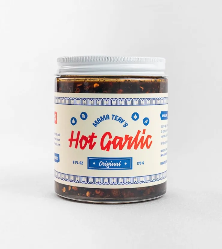 Mama Teav's Hot chili : Chili croustillant à l'ail