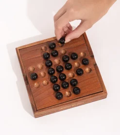 suck uk Jeu solitaire en bois