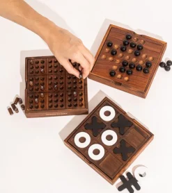suck uk Jeu solitaire en bois
