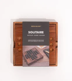 suck uk Jeu solitaire en bois