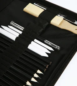 Livoo Kit de dessin - 74 accessoires