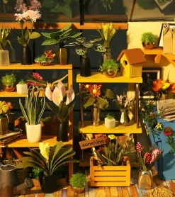 Robotime Kit DIY maison miniature - Cathy's flower house