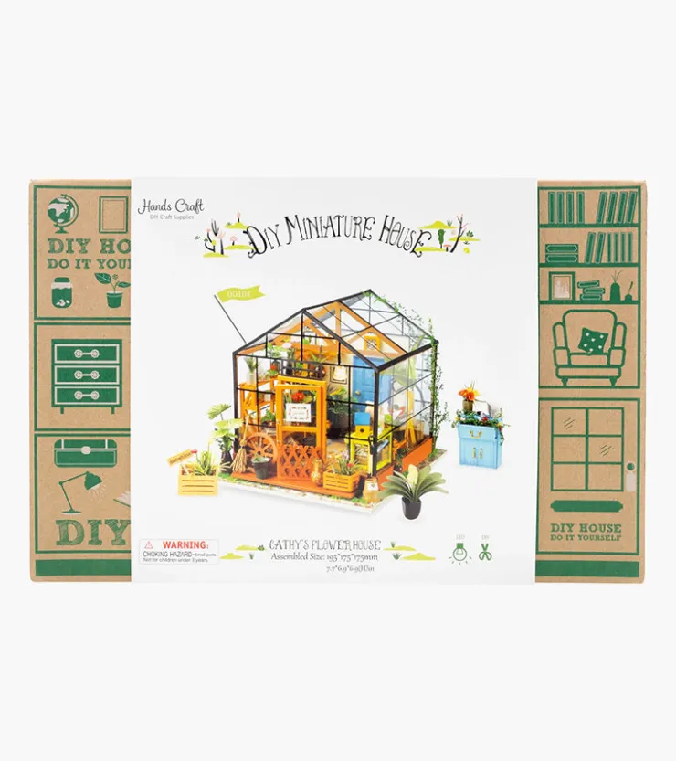 Robotime Kit DIY maison miniature - Cathy's flower house