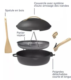 Cookut La Fabuleuse poêle 8 en 1 -