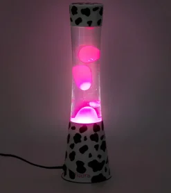 FISURA Lampe à lave aux motifs tâches de vache