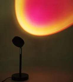 L'expressionist Lampe coucher de soleil