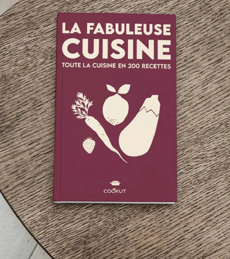 Cookut Livre de recettes de la Fabuleuse poêle -