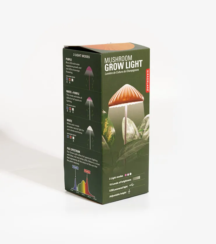 Kikkerland Lumière de culture en forme de champignon