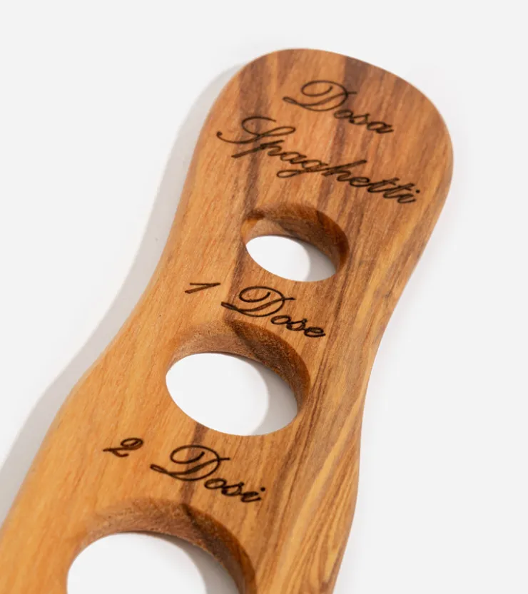 Verve Culture Mesure à spaghetti en bois d'olivier italien