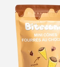 Bitecone Mini cônes fourrés au chocolat