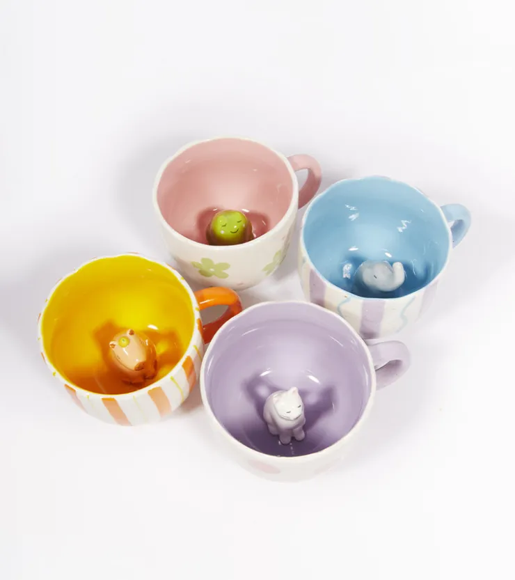 SASS AND BELL Mug animal caché