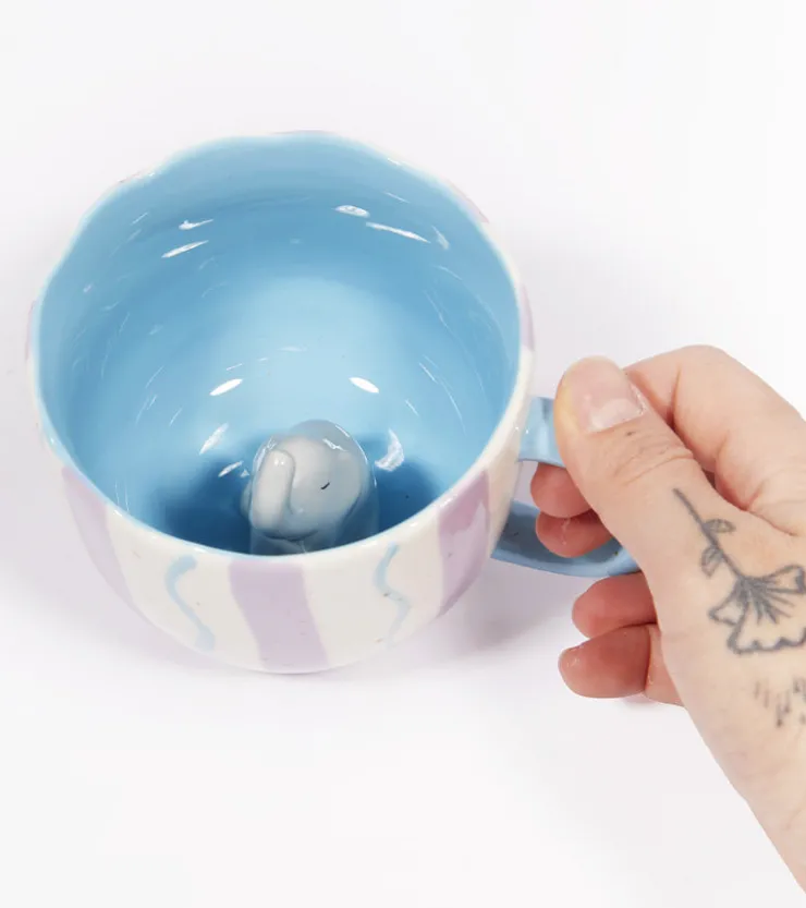 SASS AND BELL Mug animal caché