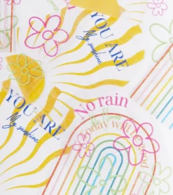 L'avant gardiste Pack de 3 stickers créateurs d’arc-en-ciel