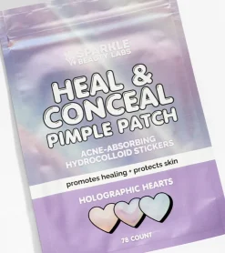 Sparkle Beauty Labs Patchs anti-boutons holographiques