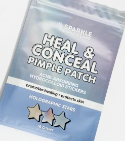 Sparkle Beauty Labs Patchs anti-boutons holographiques