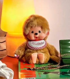 Aliquantum Peluche Monchhichi Kiki - Garçon Beige