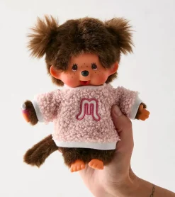 Bandai Peluche Monchhichi Kiki - Pull Fluffy